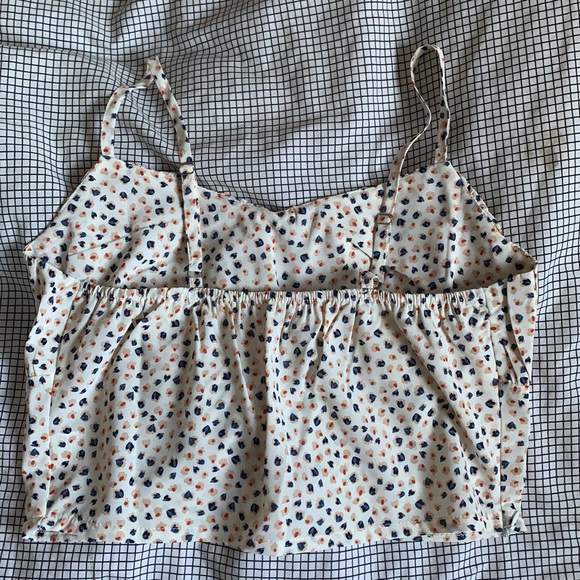 All over print ruched bust cami from romwe - Picture 3 of 3